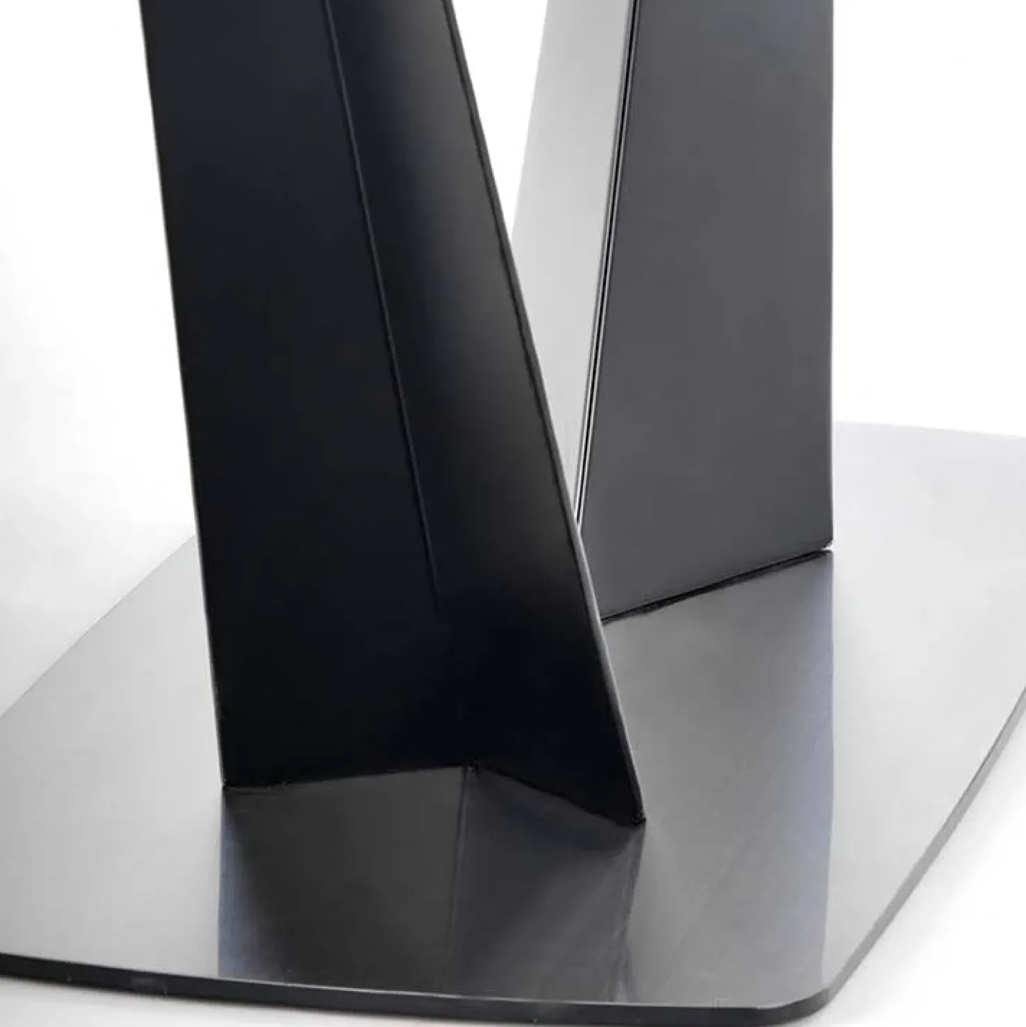 Garnero Arredamenti Tavolo 160/220cm allungabile moderno grigio scuro nero Sienna Hot