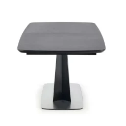 Garnero Arredamenti Tavolo 160/220cm allungabile moderno grigio scuro nero Sienna Hot