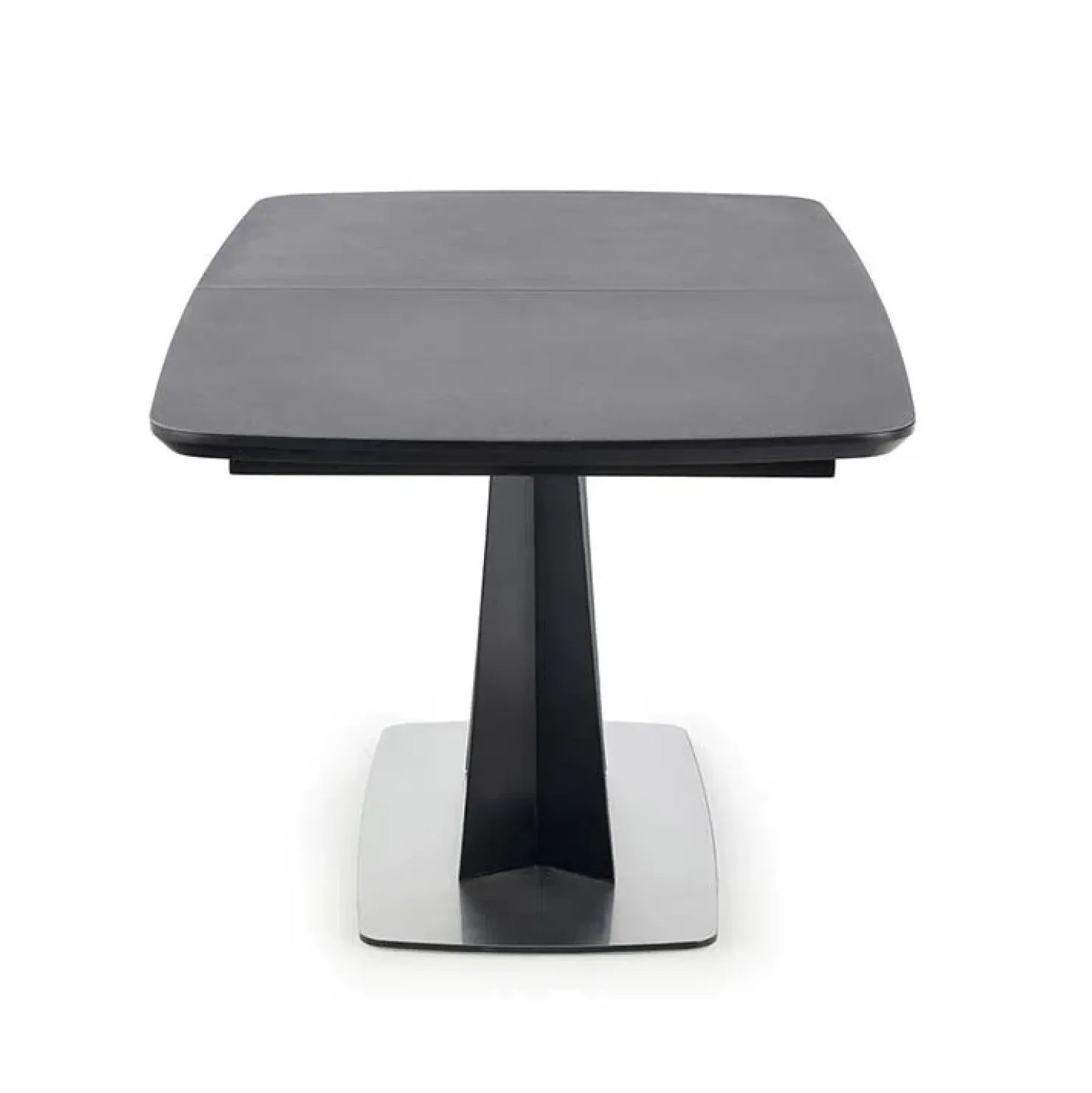 Garnero Arredamenti Tavolo 160/220cm allungabile moderno grigio scuro nero Sienna Hot