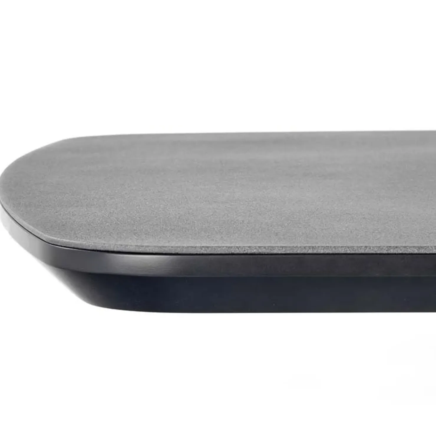 Garnero Arredamenti Tavolo 160/220cm allungabile moderno grigio scuro nero Sienna Hot