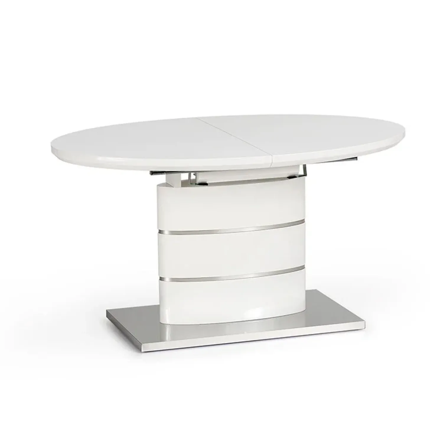 Garnero Arredamenti Tavolo 140/180cm allungabile moderna bianco lucido Tamarindo Hot