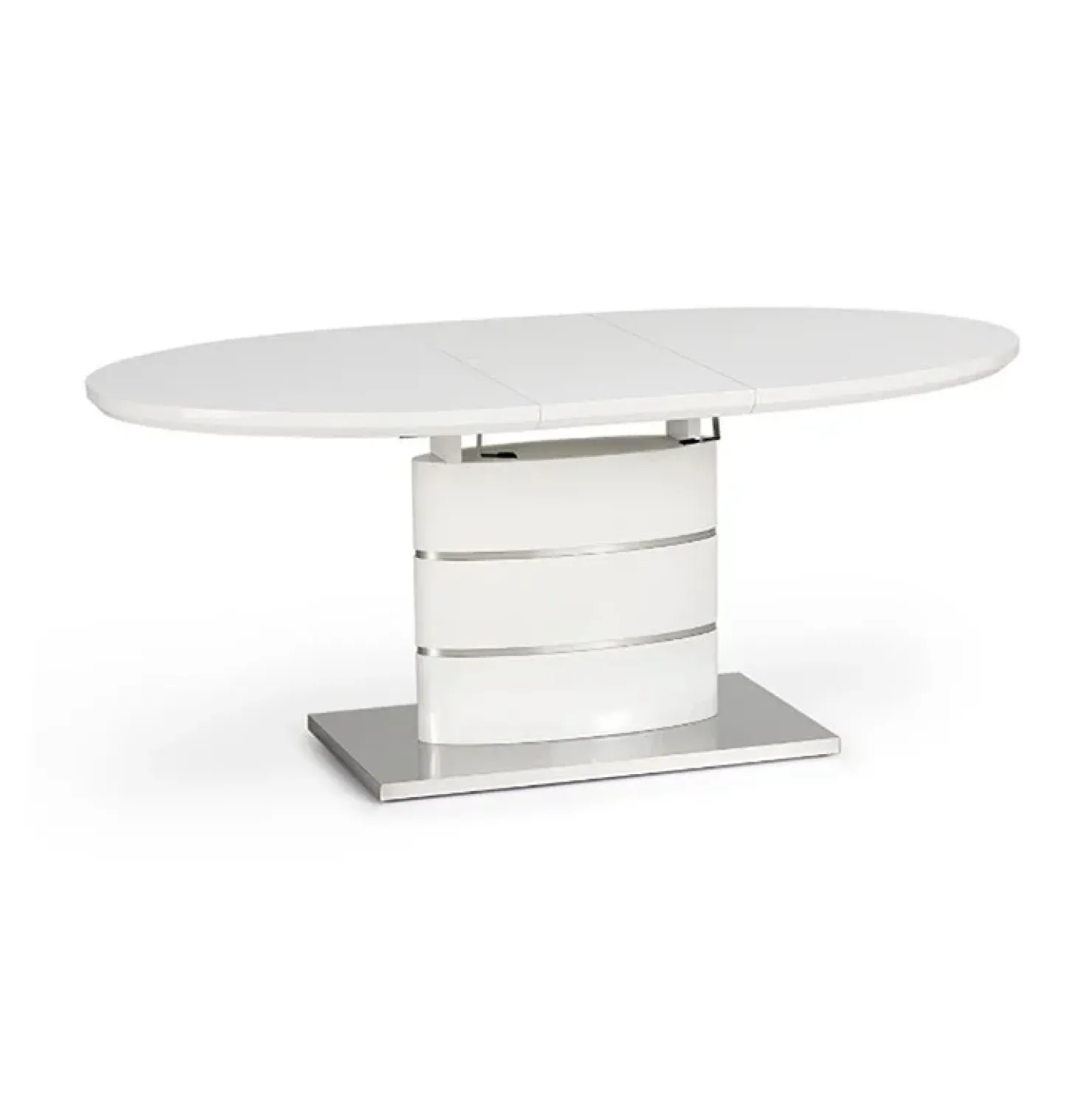 Garnero Arredamenti Tavolo 140/180cm allungabile moderna bianco lucido Tamarindo Hot