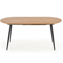 Garnero Arredamenti Tavolo 120/160cm allungabile rovere naturale nero Oreon Hot