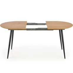 Garnero Arredamenti Tavolo 120/160cm allungabile rovere naturale nero Oreon Hot