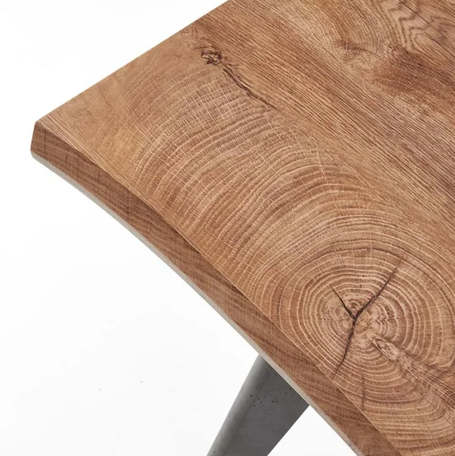 Garnero Arredamenti Tavolo 150/210cm allungabile rovere naturale nero Locarno Discount