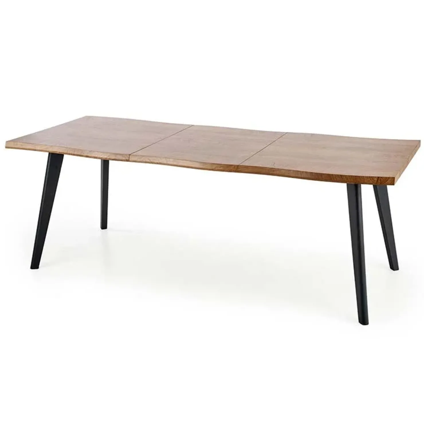 Garnero Arredamenti Tavolo 150/210cm allungabile rovere naturale nero Locarno Discount