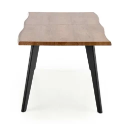 Garnero Arredamenti Tavolo 150/210cm allungabile rovere naturale nero Locarno Discount