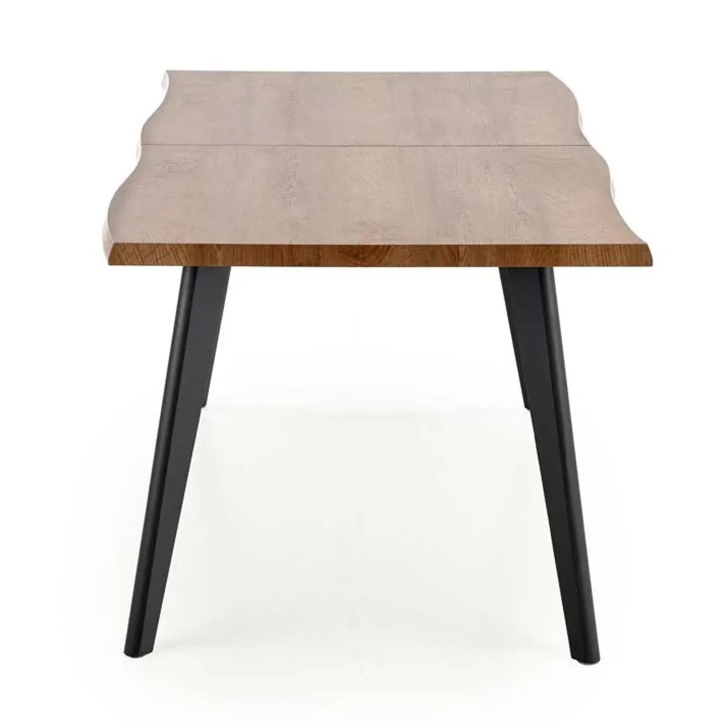 Garnero Arredamenti Tavolo 150/210cm allungabile rovere naturale nero Locarno Discount