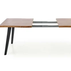 Garnero Arredamenti Tavolo 150/210cm allungabile rovere naturale nero Locarno Discount