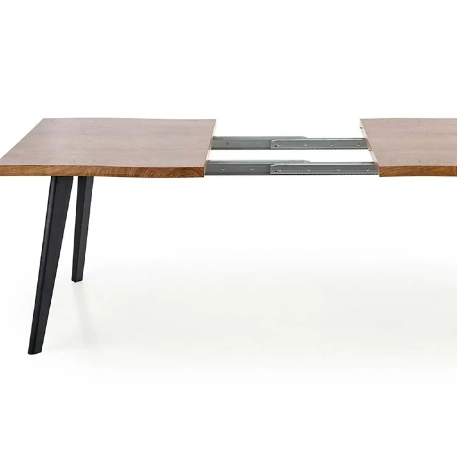 Garnero Arredamenti Tavolo 150/210cm allungabile rovere naturale nero Locarno Discount