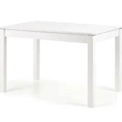 Garnero Arredamenti Tavolo 118/158cm allungabile salvaspazio moderno bianco Iceberg Bianco Opaco Hot