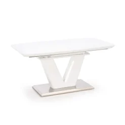 Garnero Arredamenti Tavolo 160/220cm bianco lucido Gerbera Gihome® da pranzo allungabile Online