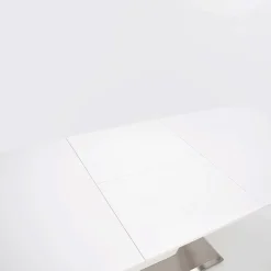 Garnero Arredamenti Tavolo 160/220cm bianco lucido Gerbera Gihome® da pranzo allungabile Online