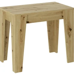 Garnero Arredamenti Tavolo 54/306cm consolle allungabile Grace Gihome® Rovere Chiaro Clearance