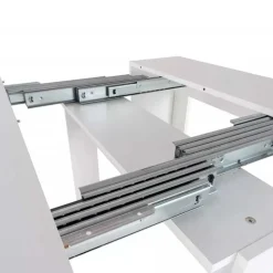Garnero Arredamenti Tavolo 52/238cm consolle allungabile moderno Virginia Bianco Opaco Outlet