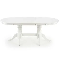 Garnero Arredamenti Tavolo 150/190cm da pranzo allungabile moderno bianco lucido Duncan Outlet