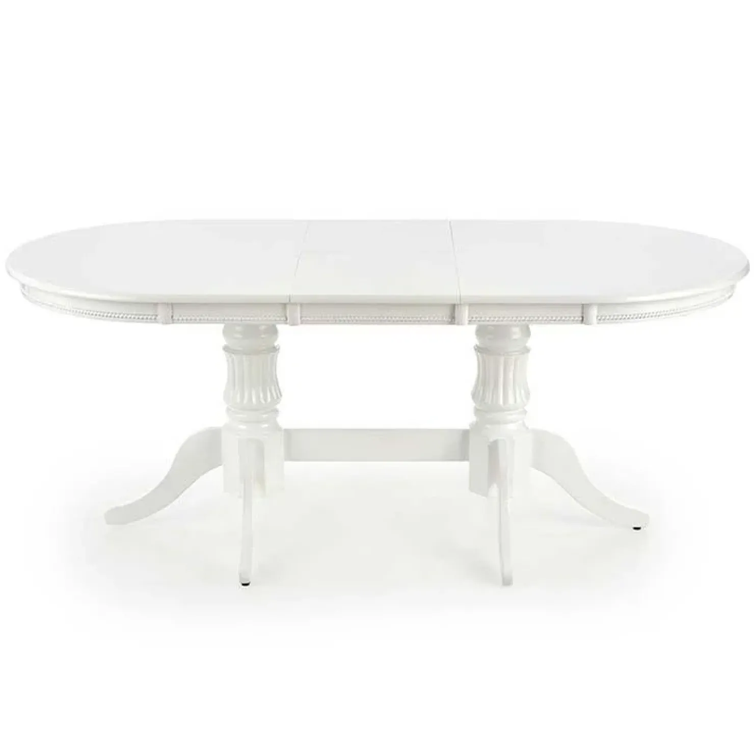 Garnero Arredamenti Tavolo 150/190cm da pranzo allungabile moderno bianco lucido Duncan Outlet