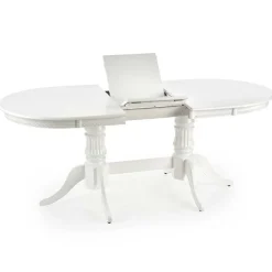 Garnero Arredamenti Tavolo 150/190cm da pranzo allungabile moderno bianco lucido Duncan Outlet