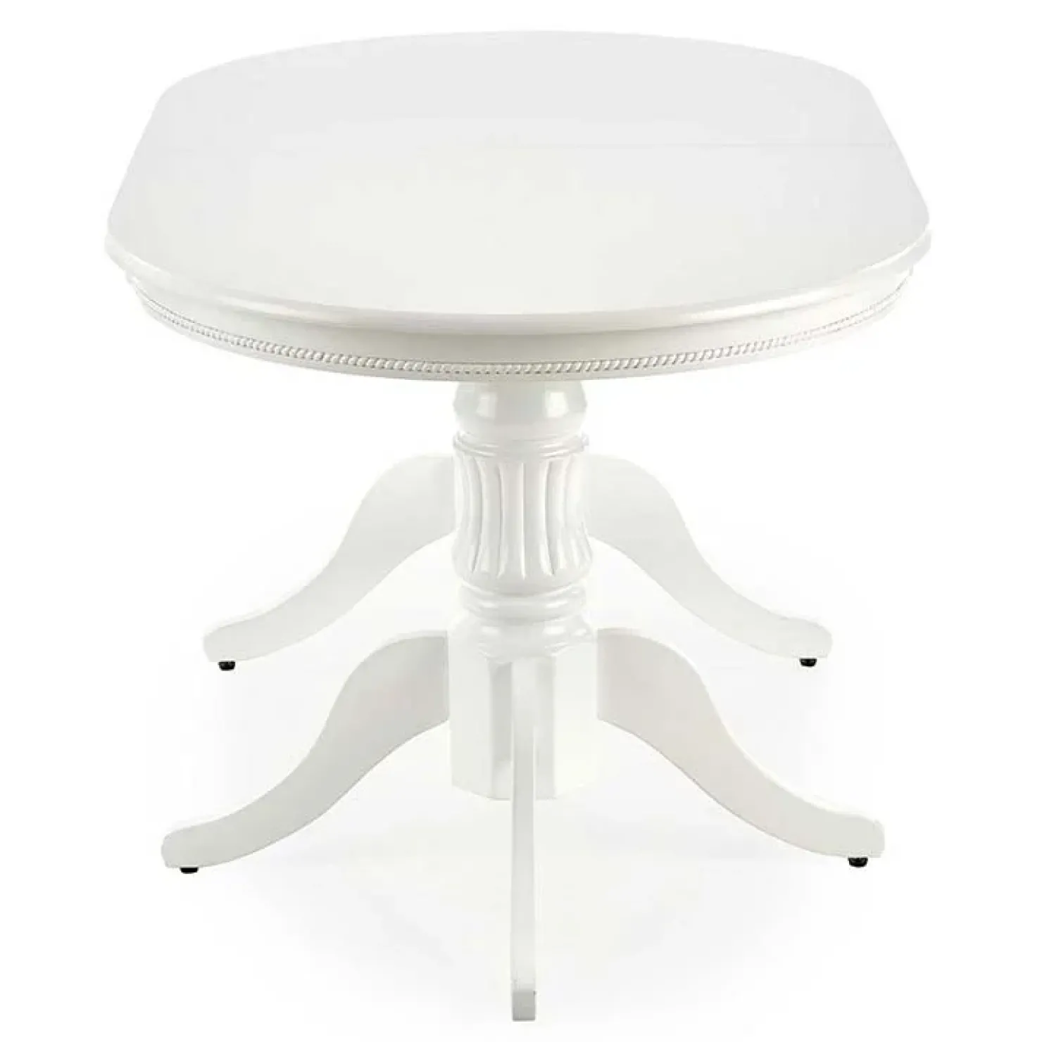 Garnero Arredamenti Tavolo 150/190cm da pranzo allungabile moderno bianco lucido Duncan Outlet