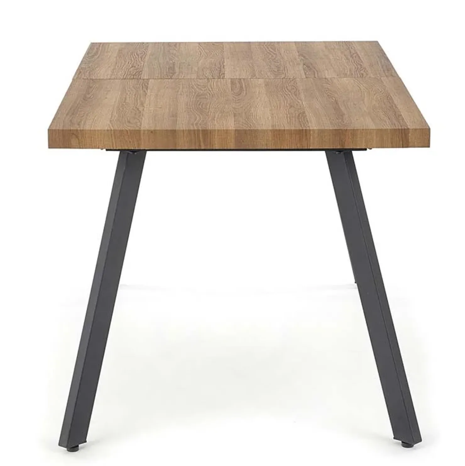 Garnero Arredamenti Tavolo 140/180cm rettangolare allungabile noce miele nero Meja Outlet