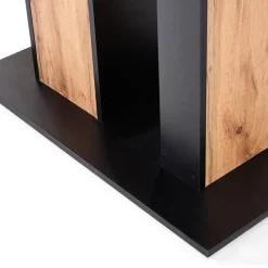 Garnero Arredamenti Tavolo 130/175cm rettangolare allungabile rovere nero Piave Sale