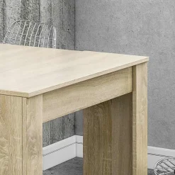 Garnero Arredamenti Tavolo consolle allungabile 51/237cm naturale Asia Gihome® Rovere Discount