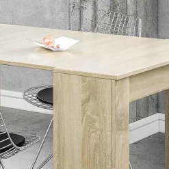 Garnero Arredamenti Tavolo consolle allungabile 51/237cm naturale Asia Gihome® Rovere Discount