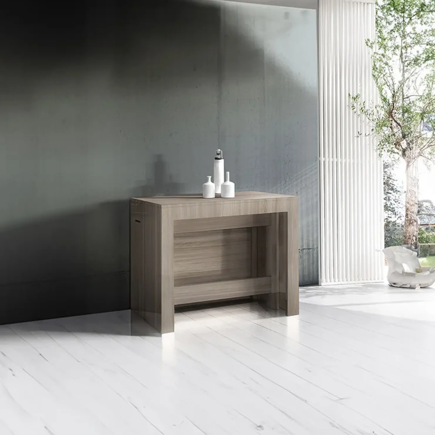 Garnero Arredamenti Tavolo consolle allungabile 50-300cm Zenzero Rovere Hot