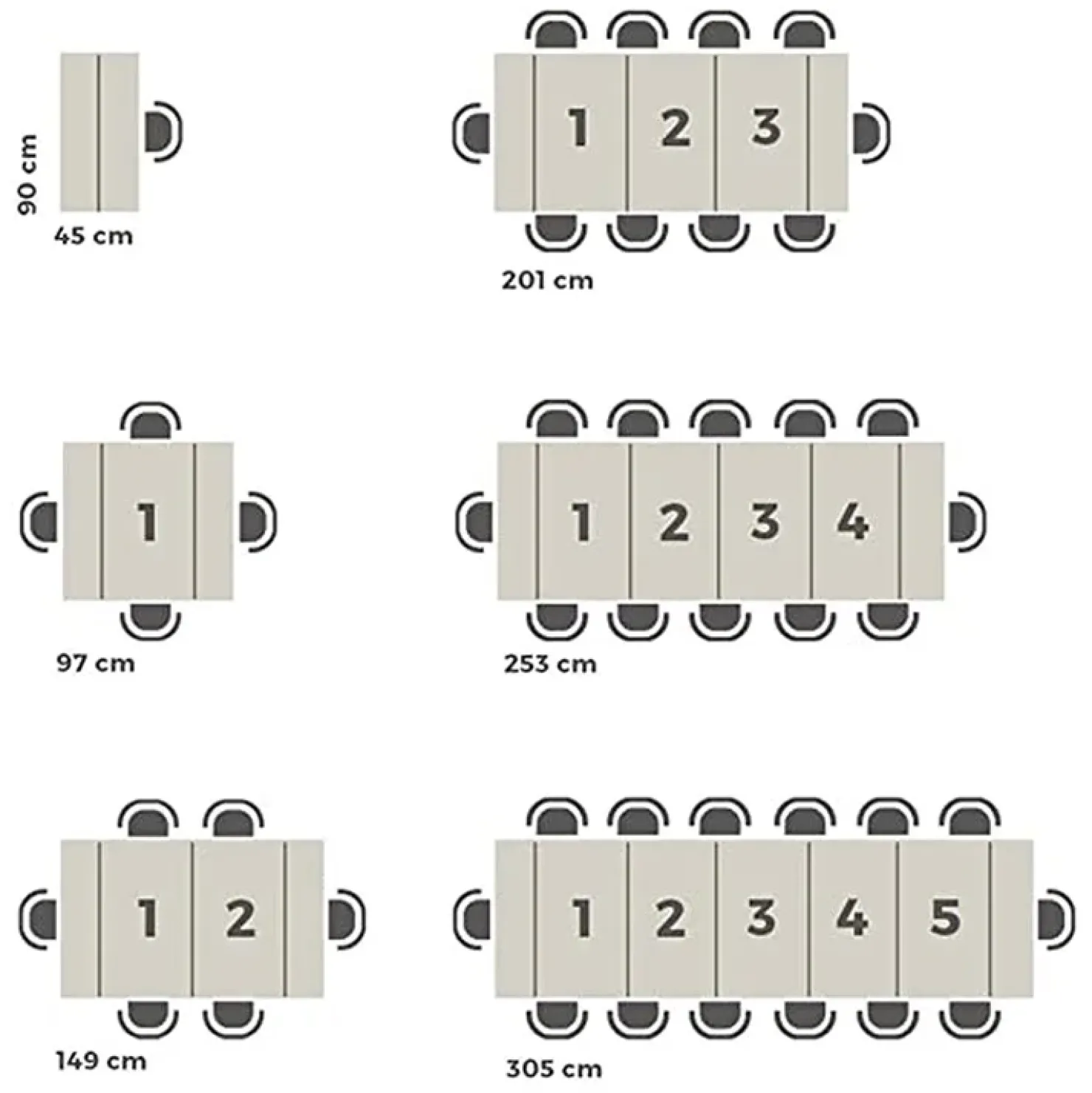 Garnero Arredamenti Tavolo consolle allungabile 50-300cm Zenzero Rovere Hot