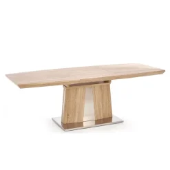 Garnero Arredamenti Tavolo da pranzo allungabile moderno 160/220cm rovere sonoma Crono New