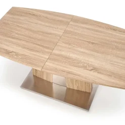 Garnero Arredamenti Tavolo da pranzo allungabile moderno 160/220cm rovere sonoma Crono New