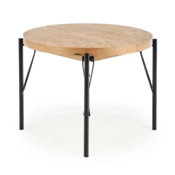 Garnero Arredamenti Tavolo da pranzo allungabile moderno 100/300cm rovere nero Wally Clearance