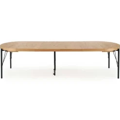 Garnero Arredamenti Tavolo da pranzo allungabile moderno 100/300cm rovere nero Wally Clearance