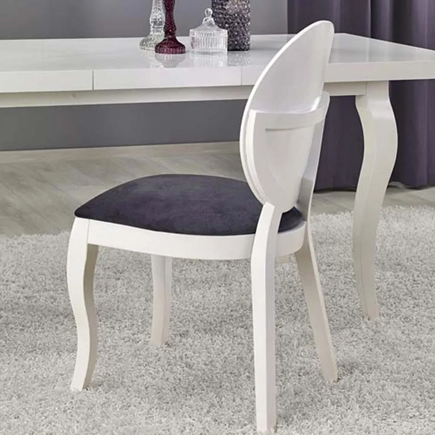 Garnero Arredamenti Tavolo da pranzo allungabile moderno 160/240cm bianco Lovoon Sale