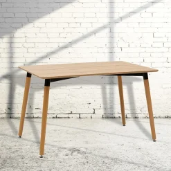 Garnero Arredamenti Tavolo da pranzo moderno 120x80cm rovere Luserna Hot