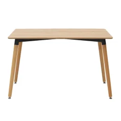 Garnero Arredamenti Tavolo da pranzo moderno 120x80cm rovere Luserna Hot