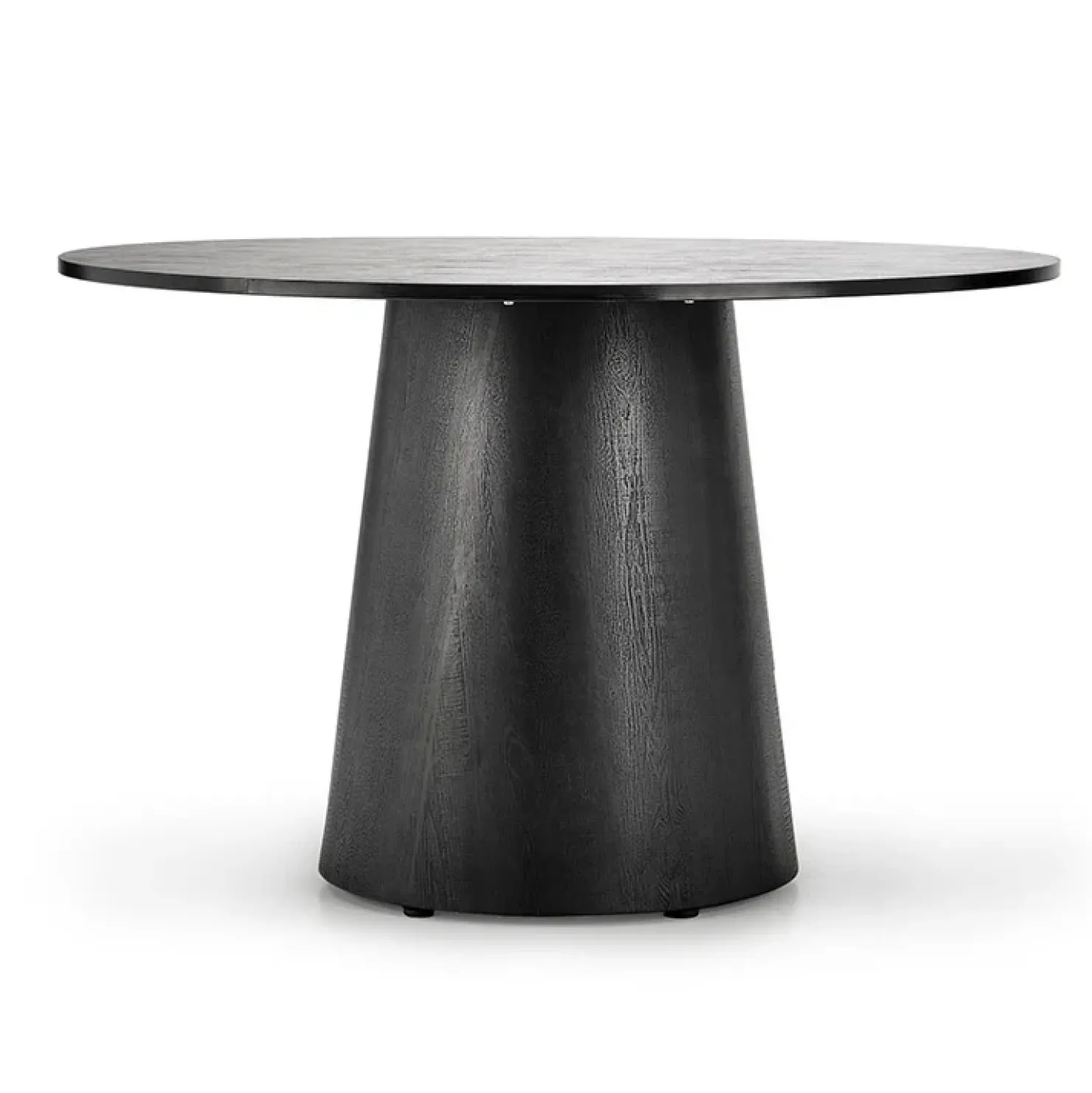 Garnero Arredamenti Tavolo da pranzo rotondo 120x77cm nero Igino Best