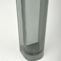 Garnero Arredamenti Tavolo da pranzo trasparente moderno 120x80cm fumé Naked Outlet