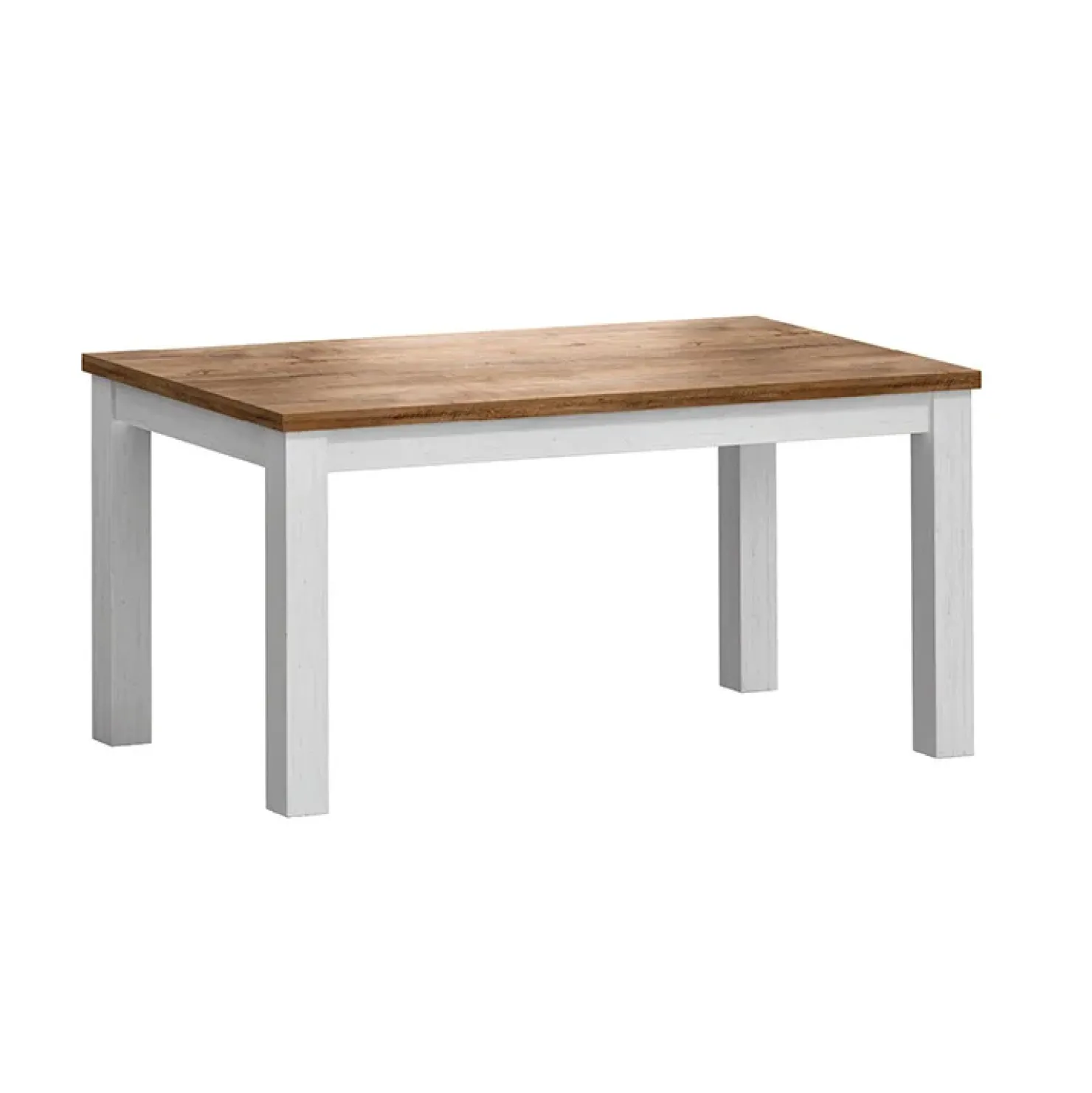 Garnero Arredamenti Tavolo da pranzo 160x90cm bianco frassinato rovere Provenza Sale