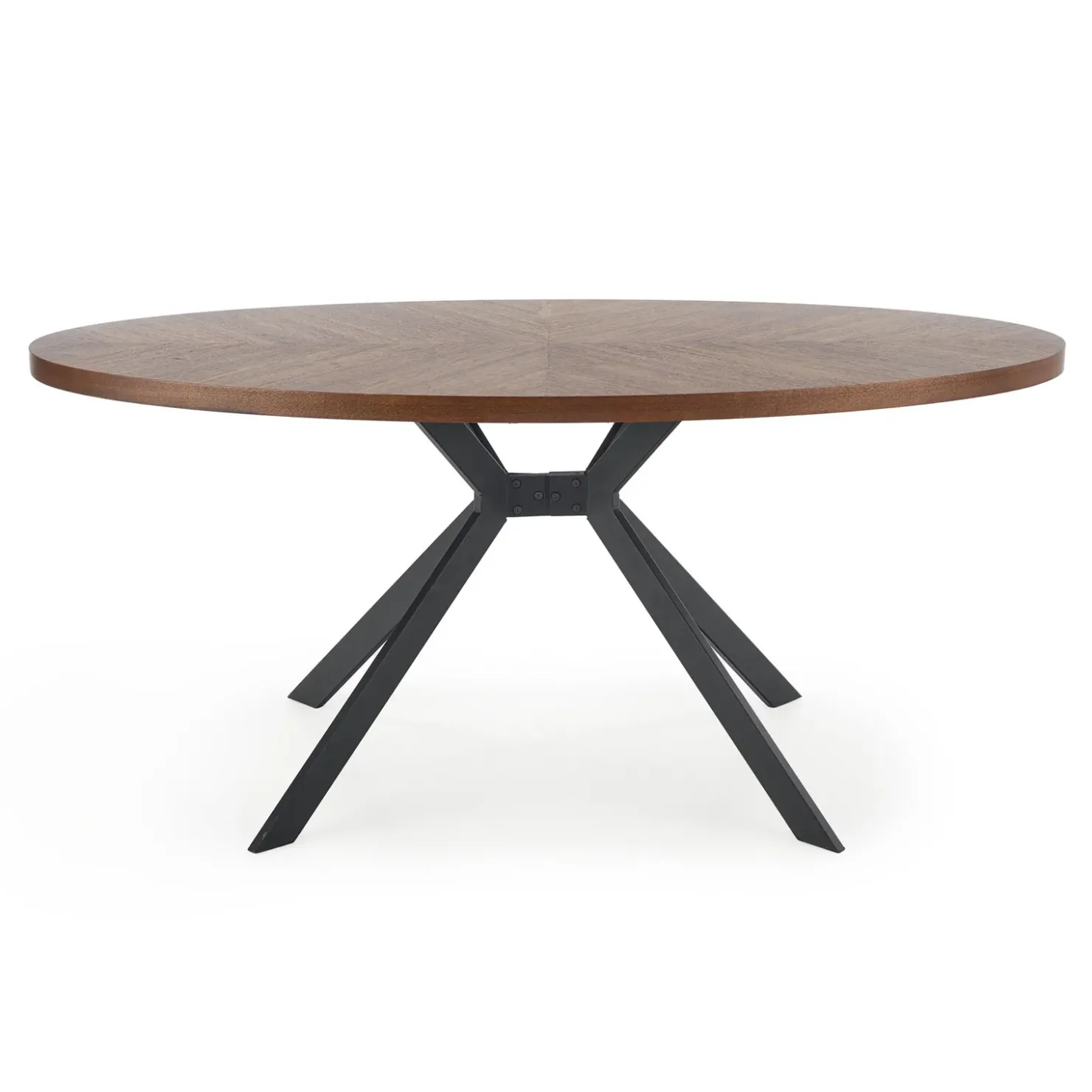 Garnero Arredamenti Tavolo da pranzo 170x90cm design moderno noce nero Emilio