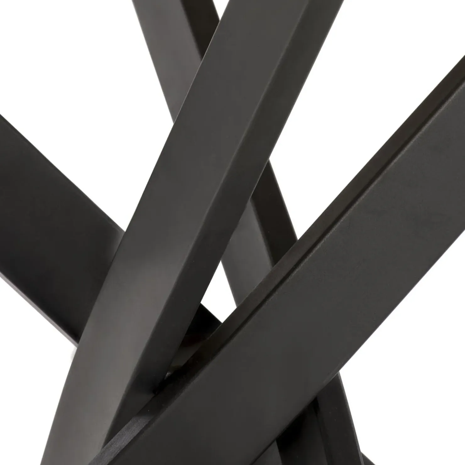 Garnero Arredamenti Tavolo rotondo 100x100cm moderno rovere nero Dormelada Rovere - Nero Discount