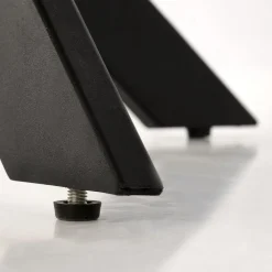 Garnero Arredamenti Tavolo rotondo 100x100cm moderno rovere nero Dormelada Rovere - Nero Discount