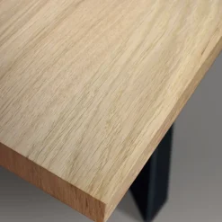 Garnero Arredamenti Tavolo 160x90 cm rovere rustico metallo Gaya Online