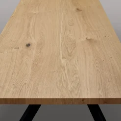 Garnero Arredamenti Tavolo 160x90 cm rovere rustico metallo Gaya Online