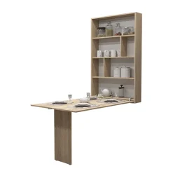 Garnero Arredamenti Tavolo 135x203cm a scomparsa moderno rettangolare Hope Rovere Discount