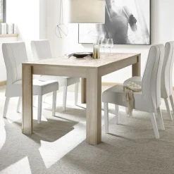 Garnero Arredamenti Tavolo 180x90cm da pranzo rettangolare samoa serigrafato Paradise Rovere Clearance