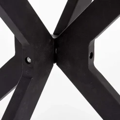 Garnero Arredamenti Tavolo 120x120cm da pranzo rotondo moderno vetro nero Anice Gihome® Sale