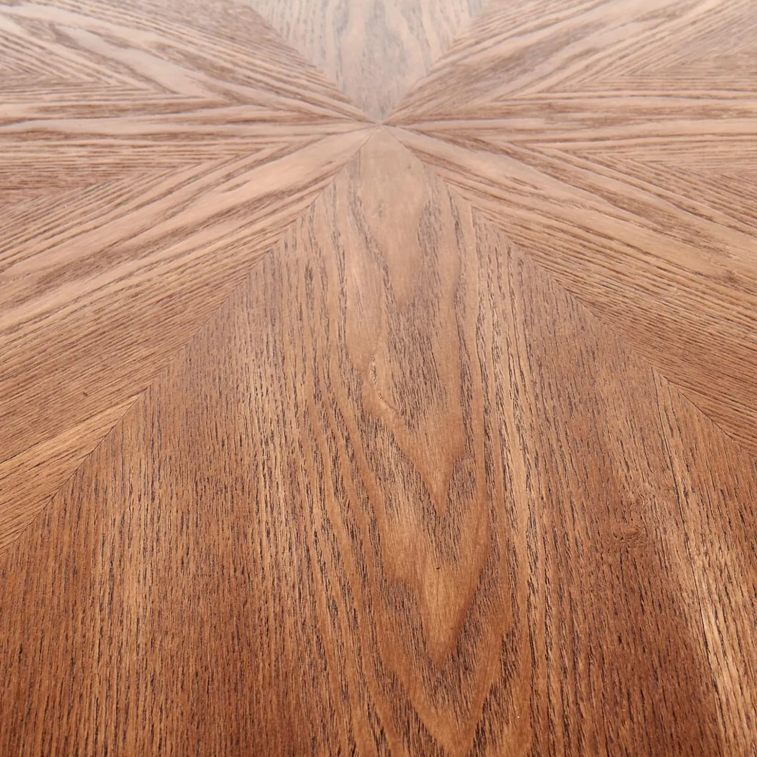 Garnero Arredamenti Tavolo 100x100cm da pranzo rotondo moderno noce acciaio nero Lukla Online