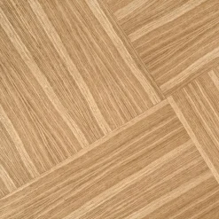 Garnero Arredamenti Tavolo 120x120cm rotondo da pranzo rovere chiaro nero Reno Best