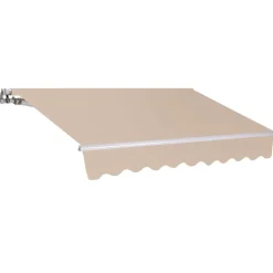 Garnero Arredamenti Tenda da sole a bracci unito 250x200cm Orsus Beige New
